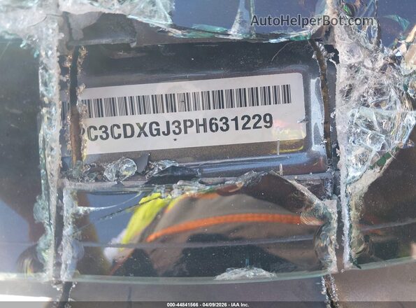 2C3CDXGJ3PH631229 2023 DODGE CHARGER Серый Вид подкапотного пространства