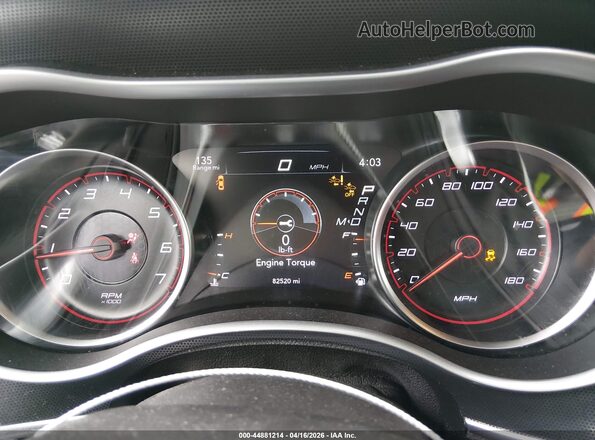 2C3CDXGJ4JH289393 2018 DODGE CHARGER Black Widok tylnych siedzeń
