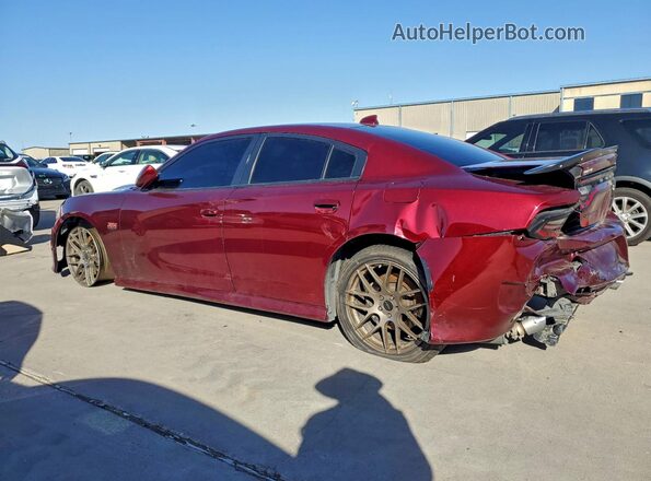 2C3CDXGJ4KH734412 2019 DODGE CHARGER Burgundy Tył lewy