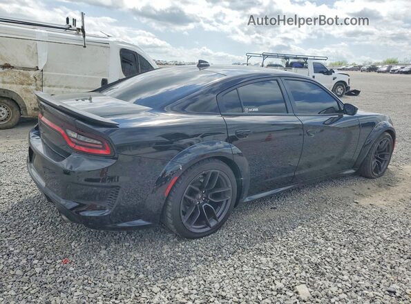 2C3CDXGJ4MH556603 2021 DODGE CHARGER Черный Задняя правая четверть