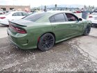 2022 Dodge Charger Scat Pack Green vin: 2C3CDXGJ5NH208679