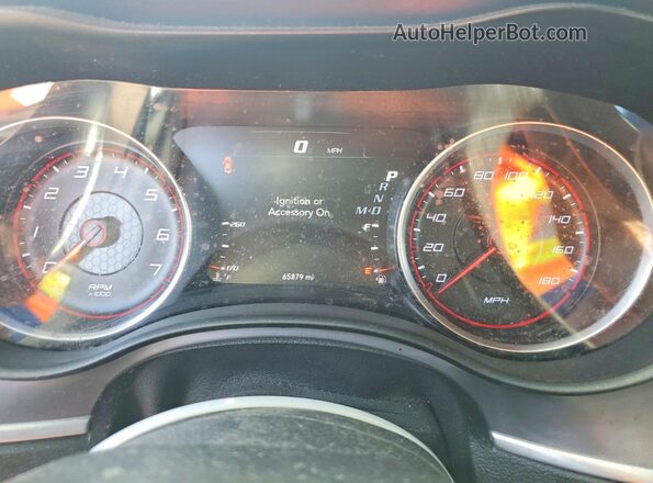 2C3CDXGJ6LH185863 2020 DODGE CHARGER Двухцветный Вид щитка приборов