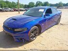 2020 Dodge Charger Scat Pack Rwd Blue vin: 2C3CDXGJ6LH254616