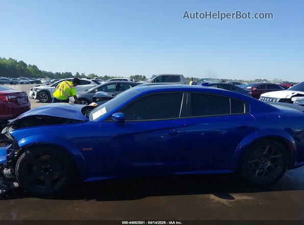 2C3CDXGJ7KH650875 2019 DODGE CHARGER Синий 