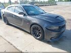 2021 Dodge Charger Scat Pack Rwd Gray vin: 2C3CDXGJ8MH511230