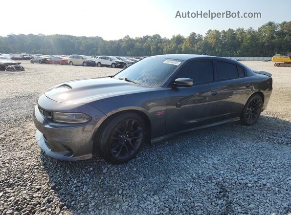 2C3CDXGJ8MH584582 2021 DODGE CHARGER Угольный Передняя левая четверть