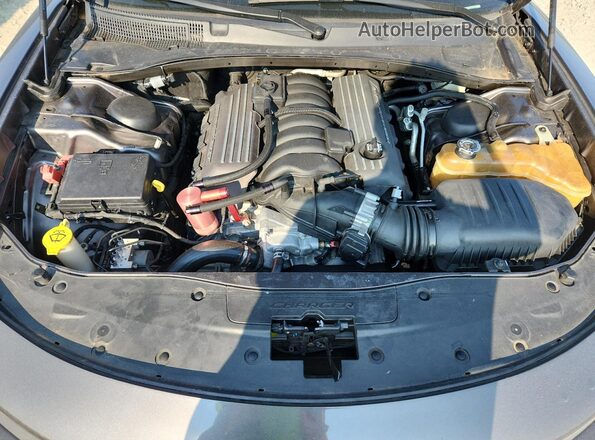 2C3CDXGJ8MH584582 2021 DODGE CHARGER Угольный Вид задней части салона
