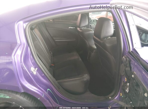 2C3CDXGJ9JH306916 2018 DODGE CHARGER Purple VIN sticker view