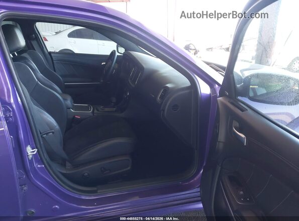 2C3CDXGJXPH638503 2023 DODGE CHARGER Purple წინა სალონის ხედი