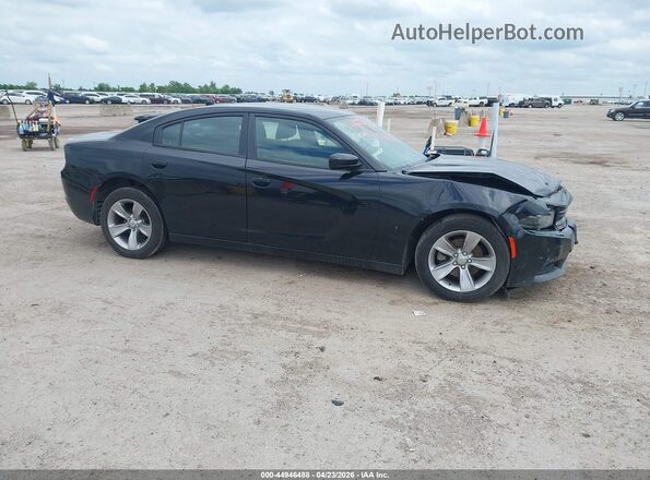 2C3CDXHG0GH276569 2016 DODGE CHARGER Черный Вид задней части салона