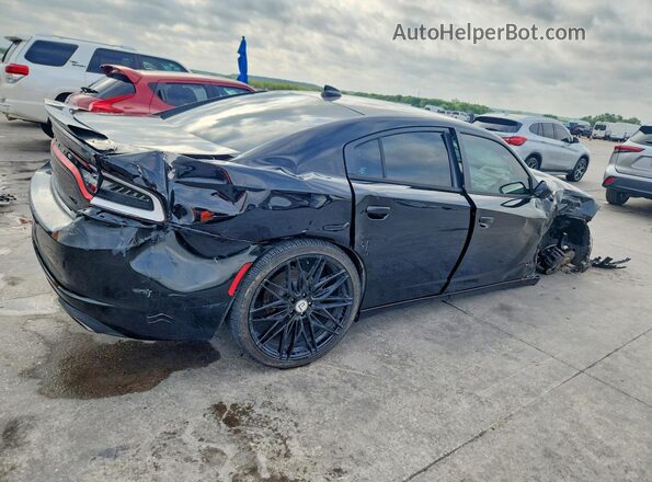 2C3CDXHG2HH510101 2017 DODGE CHARGER Черный Задняя правая четверть