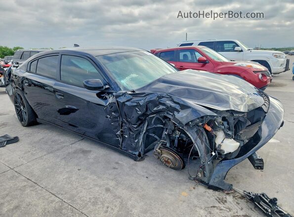 2C3CDXHG2HH510101 2017 DODGE CHARGER Черный Передняя правая четверть