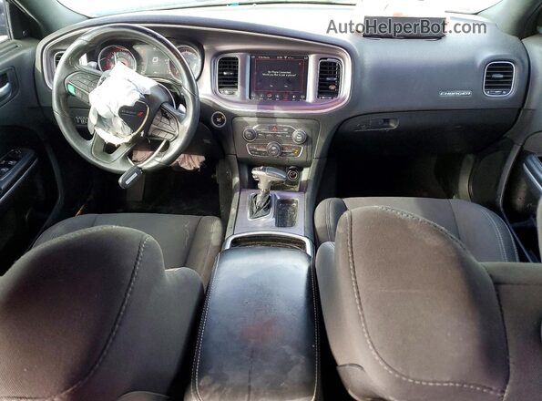 2C3CDXHG2KH584660 2019 DODGE CHARGER Черный Вид панели приборов