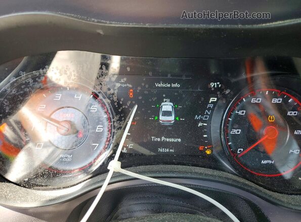 2C3CDXHG2NH130512 2022 DODGE CHARGER Black Вид щитка приладів