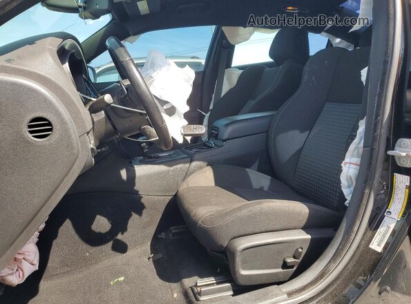 2C3CDXHG2NH130512 2022 DODGE CHARGER Black Вид салону спереду