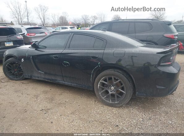 2C3CDXHG4KH608540 2019 DODGE CHARGER Black Widok wnętrza 360 stopni