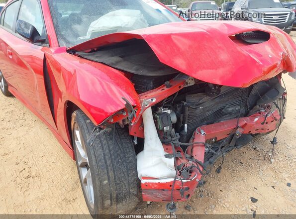 2C3CDXHG5PH603872 2023 DODGE CHARGER Красный Вид спереди