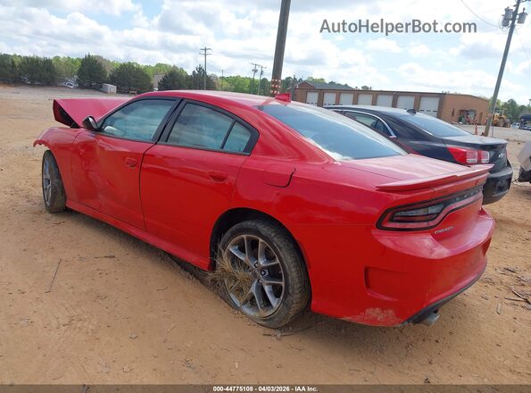 2C3CDXHG5PH603872 2023 DODGE CHARGER Красный Задняя левая четверть