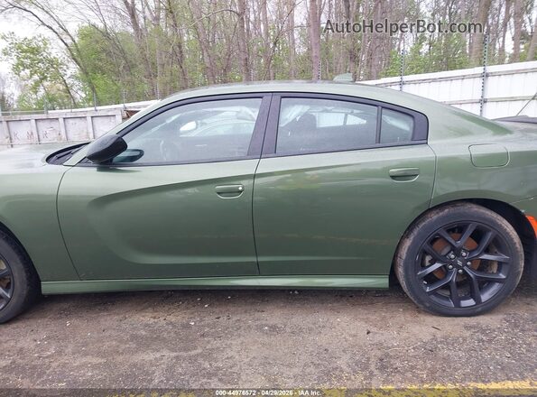 2C3CDXHG6NH236140 2022 DODGE CHARGER Зеленый Панорамный вид салона 360°