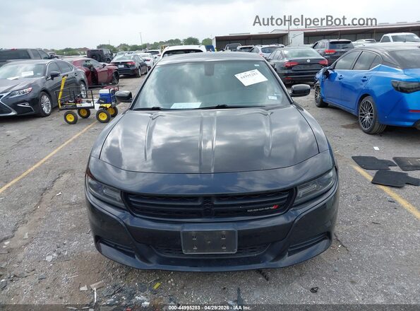 2C3CDXHG7GH312466 2016 DODGE CHARGER Черный Вид щитка приборов