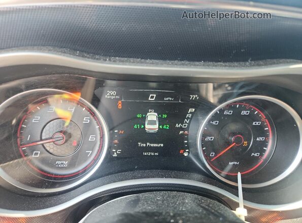 2C3CDXHG7GH346357 2016 DODGE CHARGER Черный Вид щитка приборов
