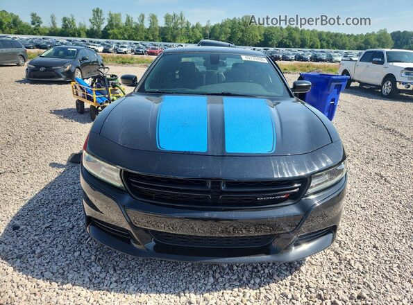 2C3CDXHG7GH346357 2016 DODGE CHARGER Черный Вид спереди