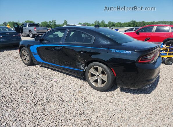 2C3CDXHG7GH346357 2016 DODGE CHARGER Черный Задняя левая четверть