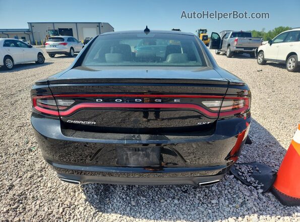 2C3CDXHG7GH346357 2016 DODGE CHARGER Черный Вид сзади