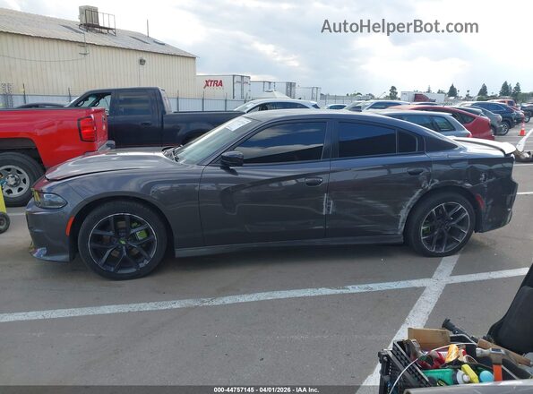 2C3CDXHG7MH652535 2021 DODGE CHARGER Gray Widok wnętrza 360 stopni