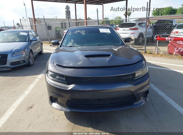 2C3CDXHG7MH652535 2021 DODGE CHARGER Gray Widok zestawu wskaźników