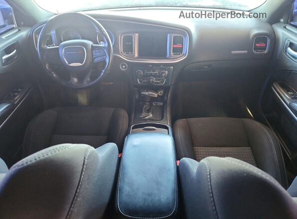 2C3CDXHG8MH650146 2021 DODGE CHARGER Синий Вид панели приборов