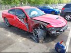 2022 Dodge Charger Gt Rwd Red vin: 2C3CDXHGXNH175875