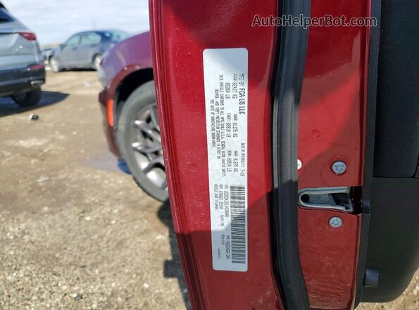 2C3CDXJG2JH338006 2018 DODGE CHARGER Бордовый Вид подкапотного пространства