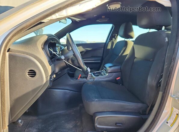 2C3CDXKT2JH214877 2018 DODGE CHARGER Gray წინა სალონის ხედი