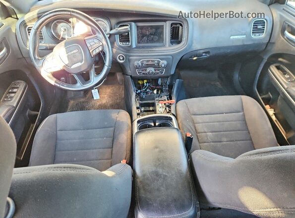 2C3CDXKT2JH214877 2018 DODGE CHARGER Gray წინა პანელის ხედი