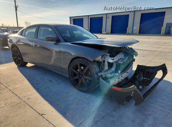 2C3CDXKT2JH214877 2018 DODGE CHARGER Gray წინა მარჯვენა