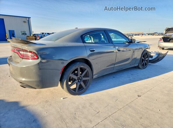 2C3CDXKT2JH214877 2018 DODGE CHARGER Gray უკანა მარჯვენა