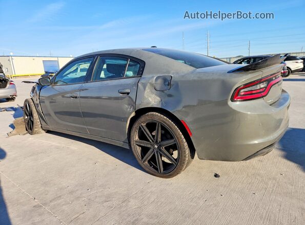 2C3CDXKT2JH214877 2018 DODGE CHARGER Gray უკანა მარცხენა