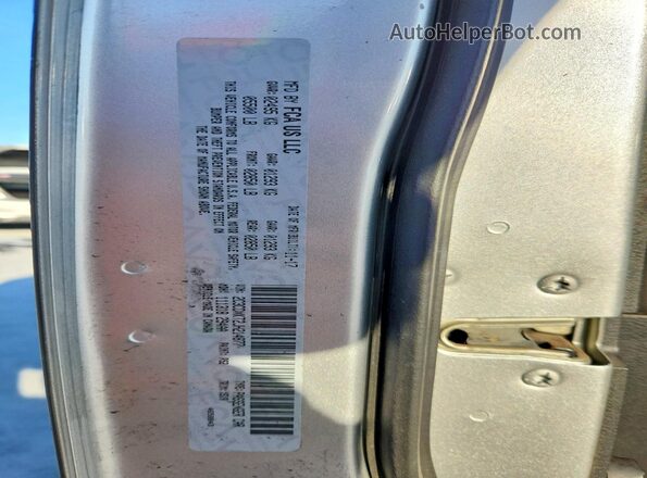 2C3CDXKT2JH214877 2018 DODGE CHARGER Gray VIN კოდის სტიკერის ხედი