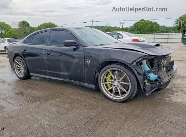 2C3CDXL93HH509788 2017 DODGE CHARGER Черный Передняя правая четверть