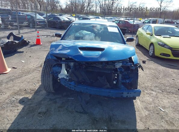 2C3CDXMG1PH585683 2023 DODGE CHARGER Blue Widok wnętrza z tyłu