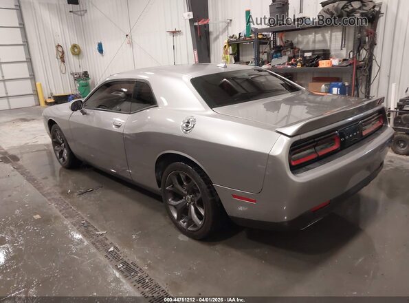 2C3CDZAG0JH258652 2018 DODGE CHALLENGER Gray Trasero izquierdo