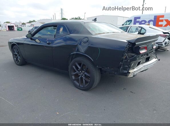 2C3CDZAG0PH591166 2023 DODGE CHALLENGER Черный Задняя левая четверть