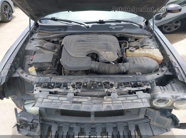 2C3CDZAG2GH108115 2016 DODGE CHALLENGER Черный Вид сзади