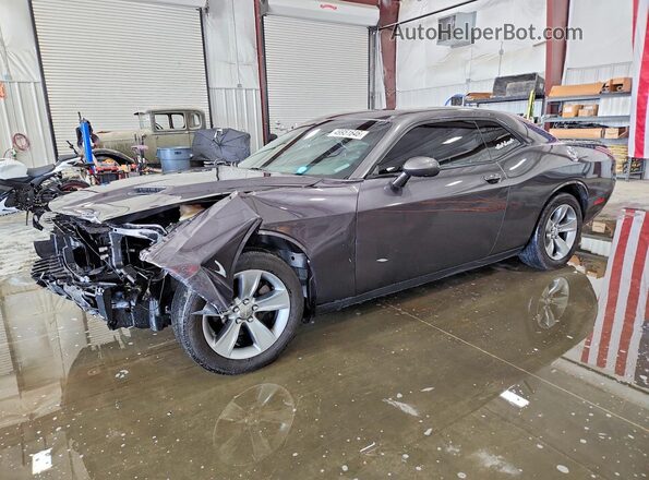 2C3CDZAG2JH276652 2018 DODGE CHALLENGER Серый Передняя левая четверть