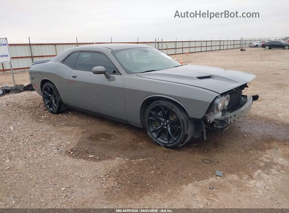 2C3CDZAG2JH311464 2018 DODGE CHALLENGER Серый Передняя правая четверть