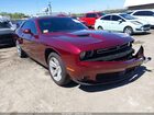 2021 Dodge Challenger Sxt Maroon vin: 2C3CDZAG2MH627175