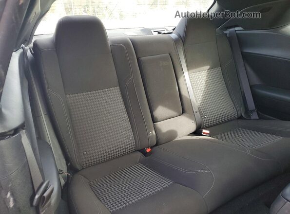 2C3CDZAG2PH526206 2023 DODGE CHALLENGER Black Vista de los asientos traseros