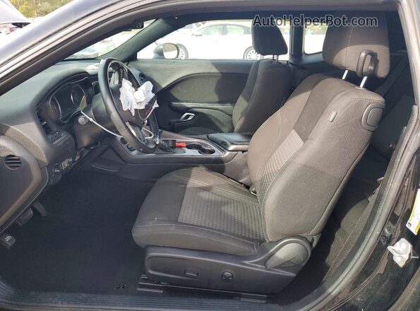 2C3CDZAG2PH526206 2023 DODGE CHALLENGER Black Vista interior delantera