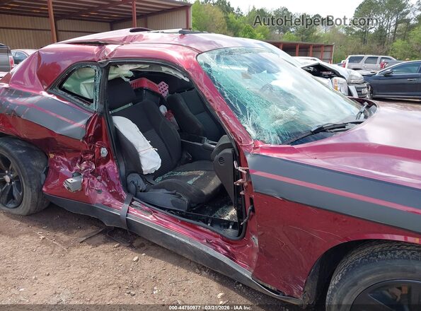 2C3CDZAG3KH677757 2019 DODGE CHALLENGER Burgundy Vista frontal